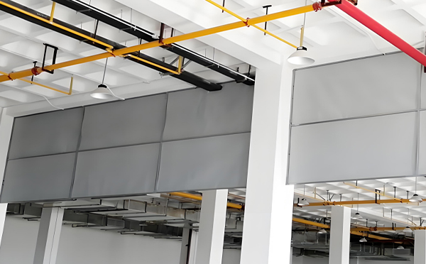 水磨沟防火布挡烟垂壁